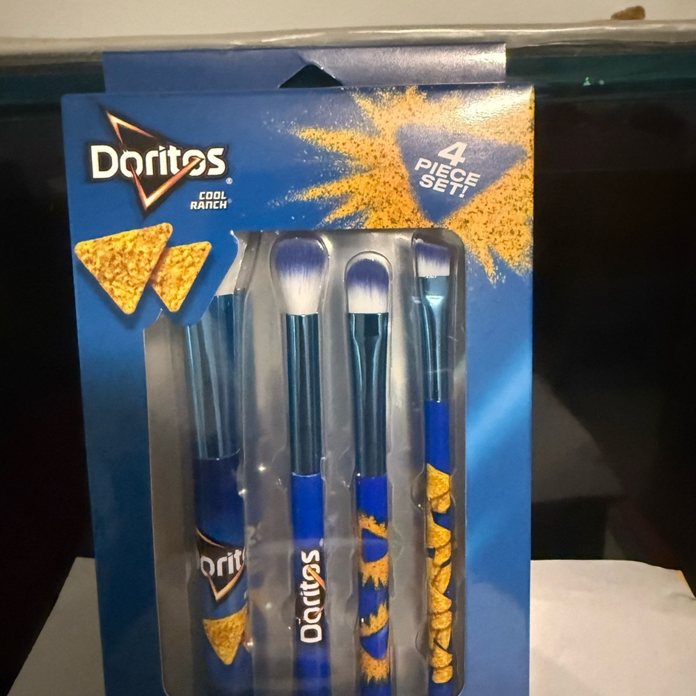 Blue and Yellow Skincare Tools Set